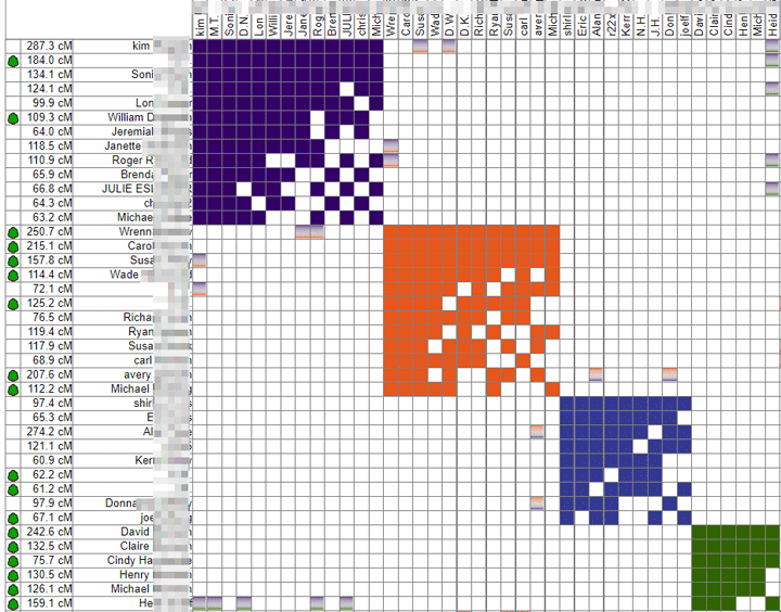 Cousin Chart Dna